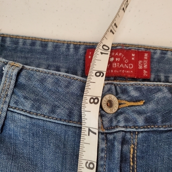 LUCKY Brand 8 Leyla Skinny Distressed Denim Jeans Midrise - Picture 8 of 10